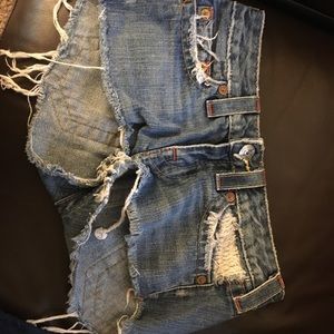 True religion shorts